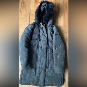 Derek lam long coat. Size s/p. See pictures